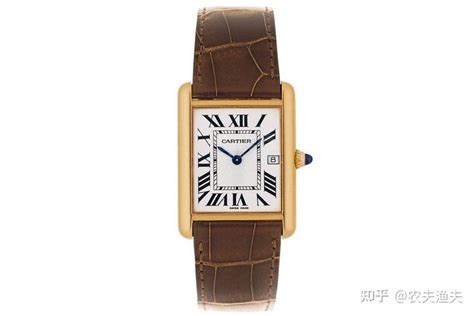 cartier tank 手表.